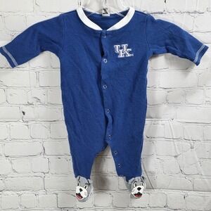 ZooZatz UK Wildcats Baby One Piece With Cat Character Feet 3M  T2